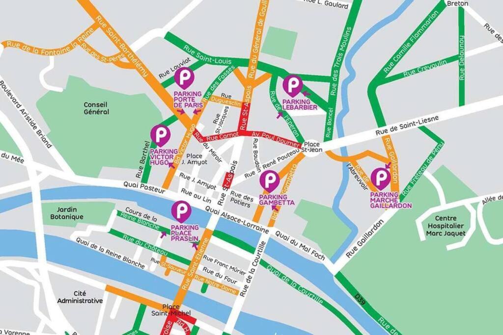 Apartament Le Cocon De Melun Zewnętrze zdjęcie